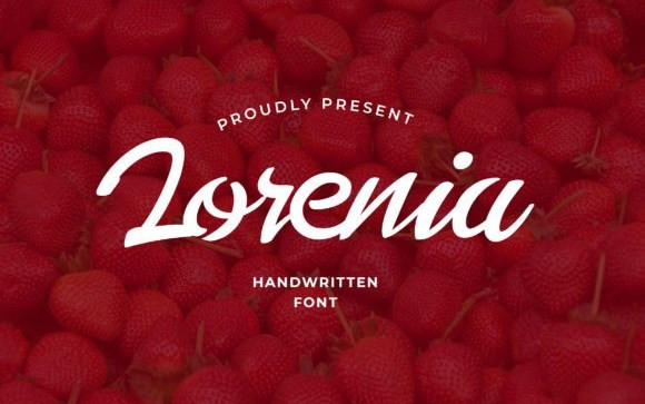 Lorenia Script Font