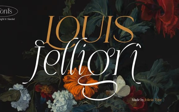 Louis Felligri Serif Font