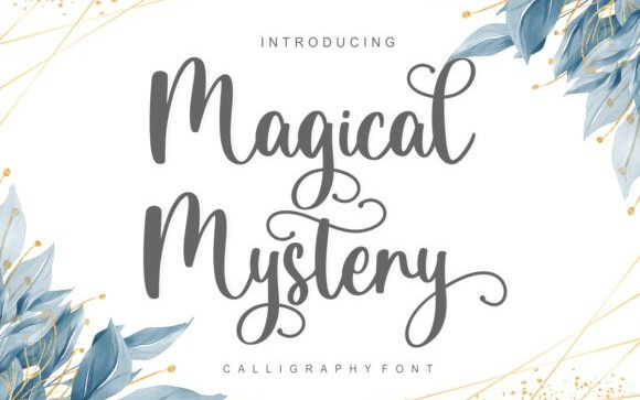 Magical Mystery Script Font