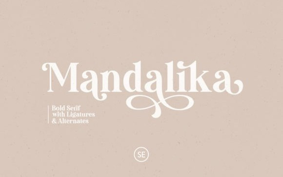 Mandalika Serif Font