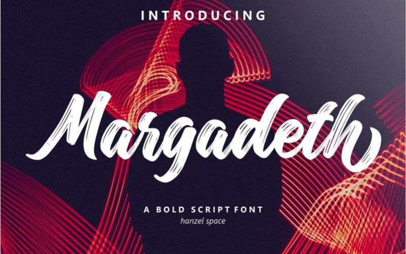 Margadeth Brush Font