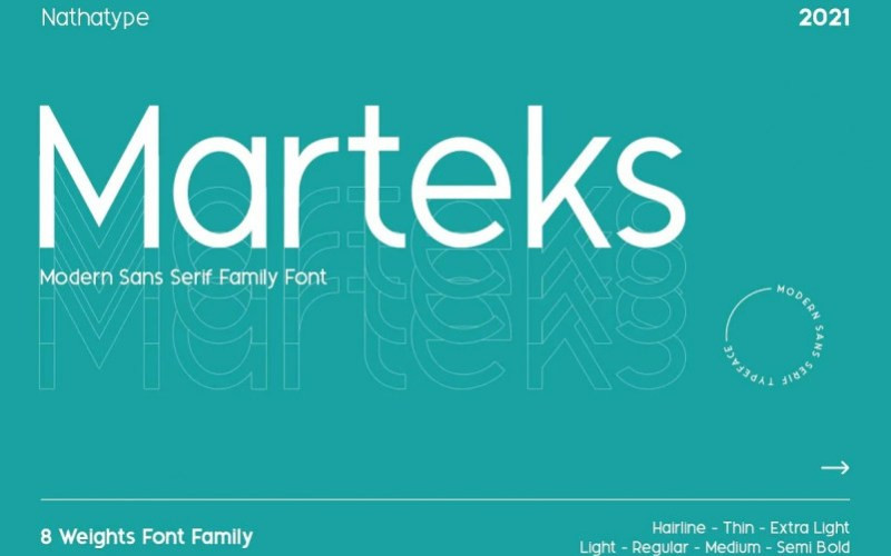 Marteks Sans Serif Font