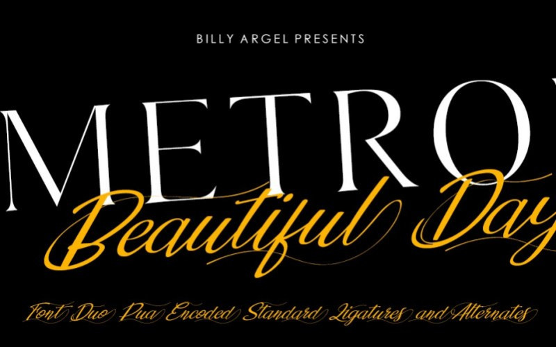 METROPOLIS Serif Font