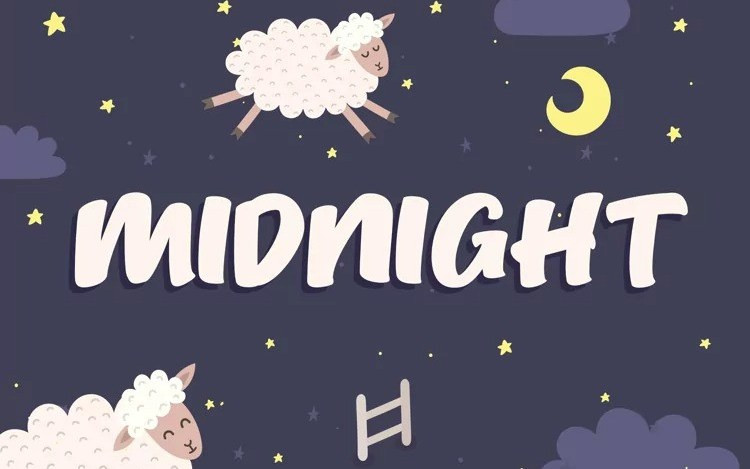 Midnight Display Font