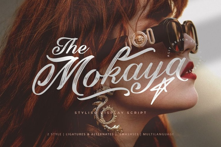 Mokaya Brush Font