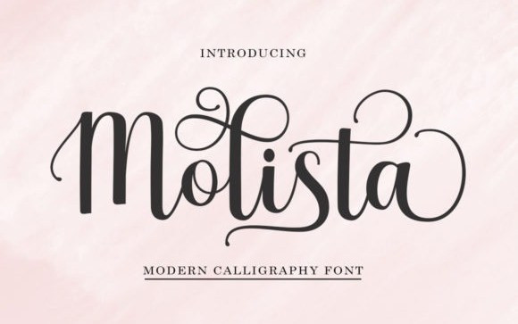 Molista Calligraphy Font