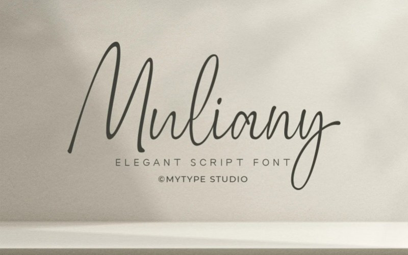 Muliany Script Font