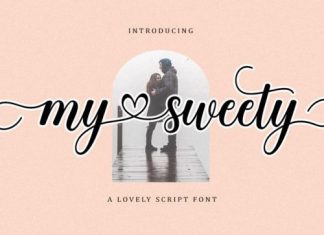 My Sweety Calligraphy Font