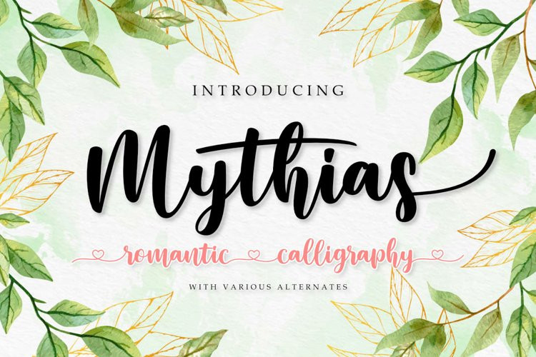 Mythias Script Font