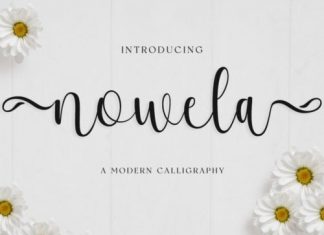 Nowela Calligraphy Font