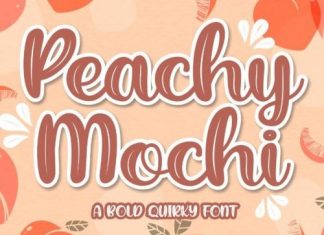 Peachy Mochi Script Font
