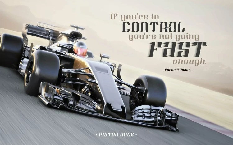 Piston Race Display Font