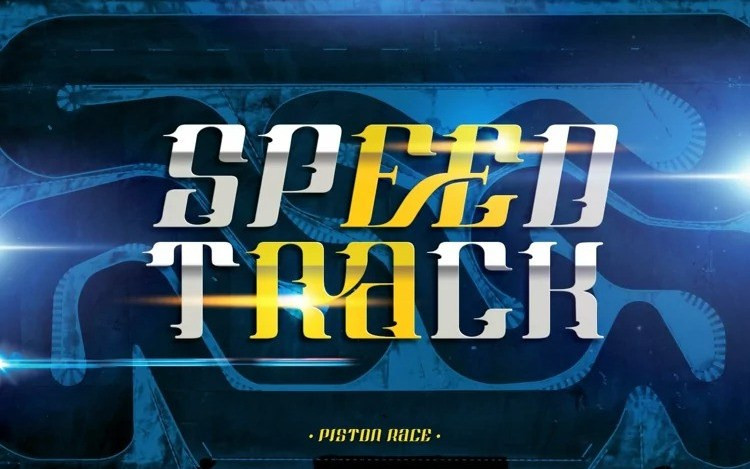 Piston Race Display Font