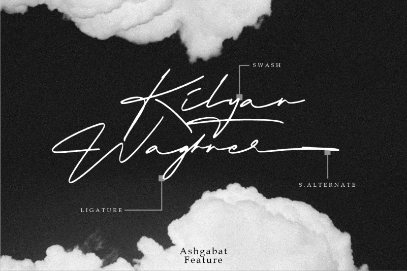 Ashgabat Handwritten Font