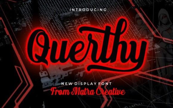 Querthy Script Font