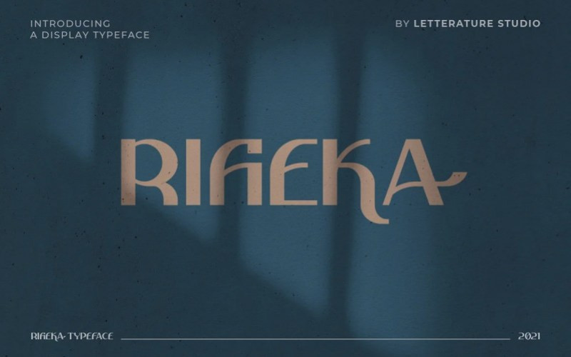 Rifieka Display Font