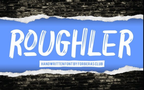 Roughler Brush Font