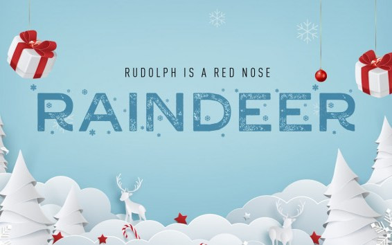 Rudolph Display Font