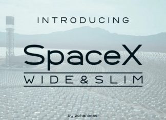 SpaceX Sans Serif Font