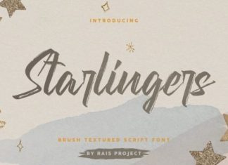 Starlingers Brush Font