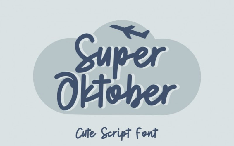 Super Oktober Handwritten Font