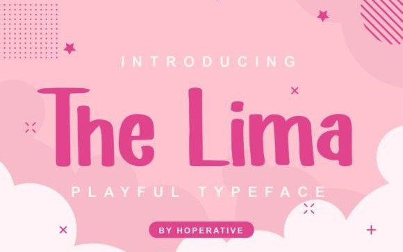 The Lima Display Font