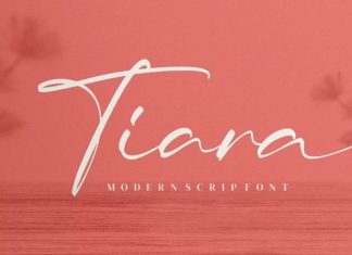 Tiara Script Font