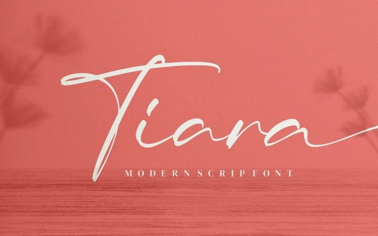 Tiara Script Font