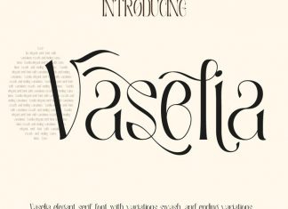 Vaselia Display Font