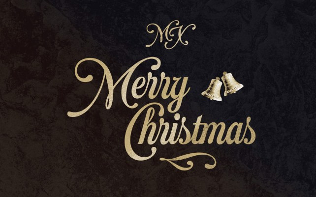 White Xmas Script Font