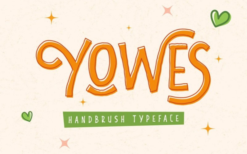 Yowes Display Font