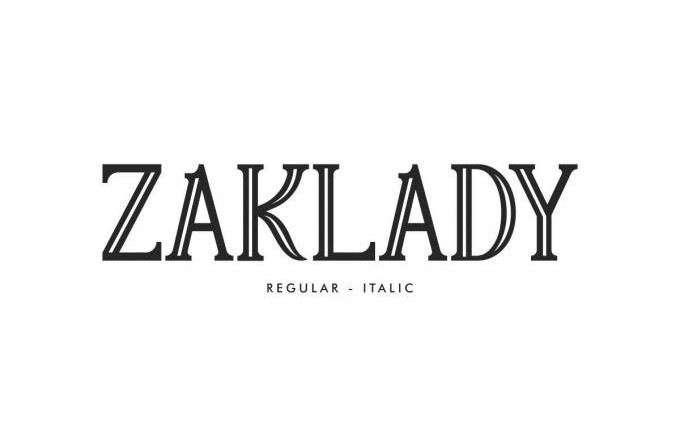 Zaklady Display Font