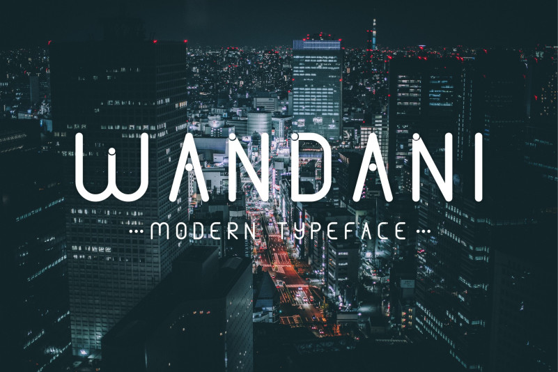 Wandani Display Font