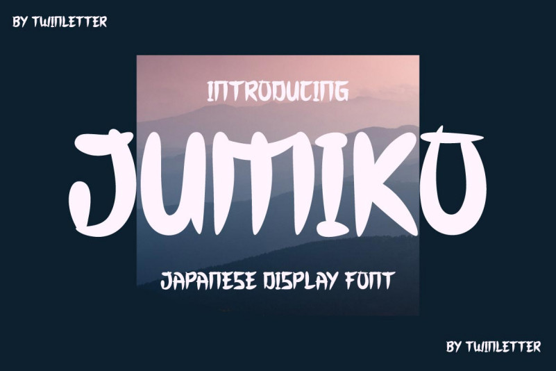 JUMIKO Display Font
