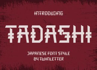 TADASHI Display Font