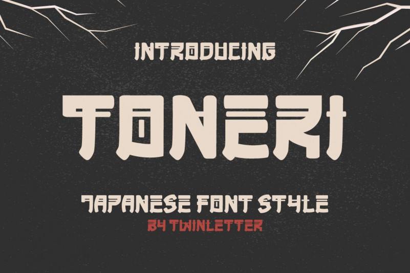 TONERI Display Font