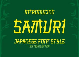 SAMURI Display Font