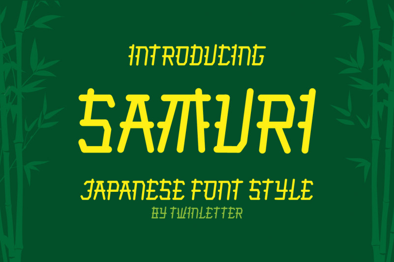 SAMURI Display Font