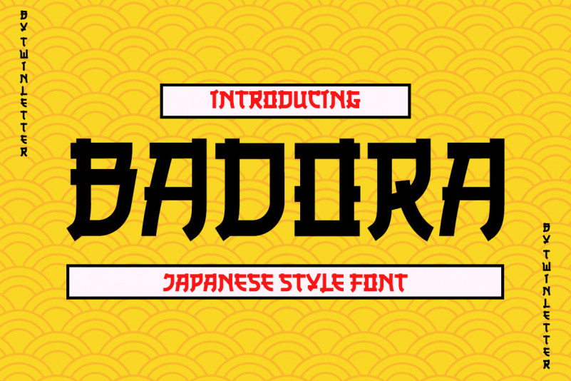 BADORA Display Font