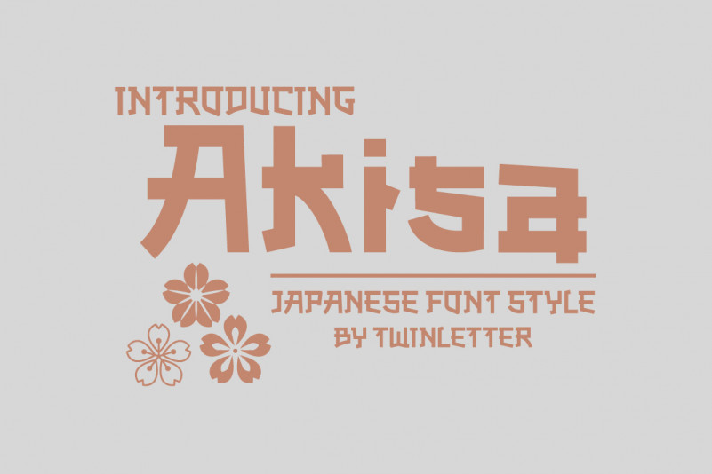 Akisa Display Font
