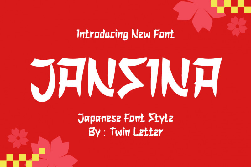 JANSINA Display Font
