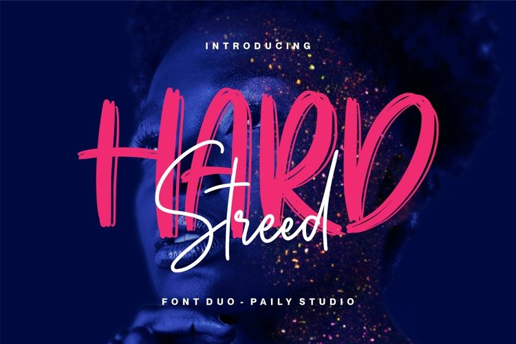 Hard Streed Font Duo