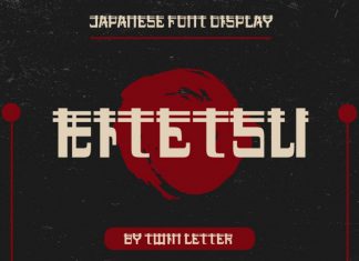 Kitetsu Display Font