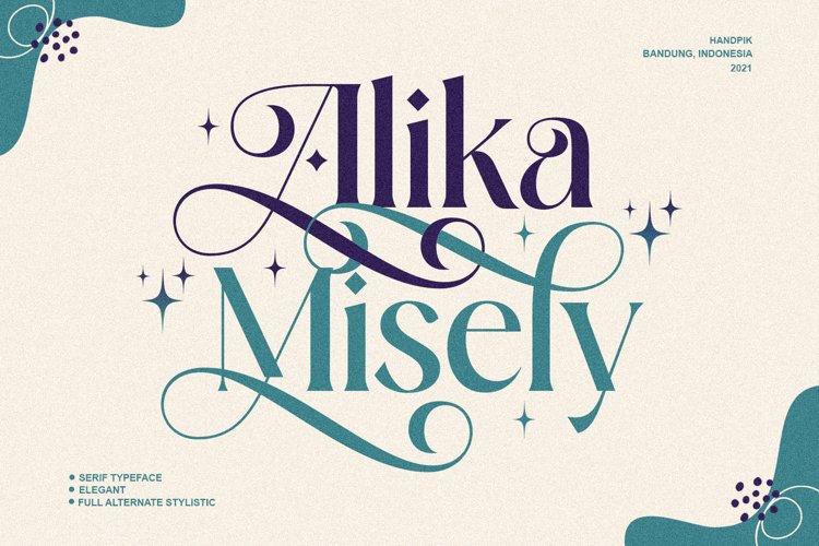 Alika Misely Serif Font