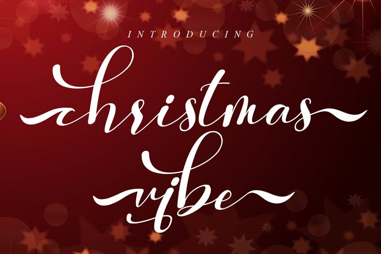 The Christmas Vibe Calligraphy Font