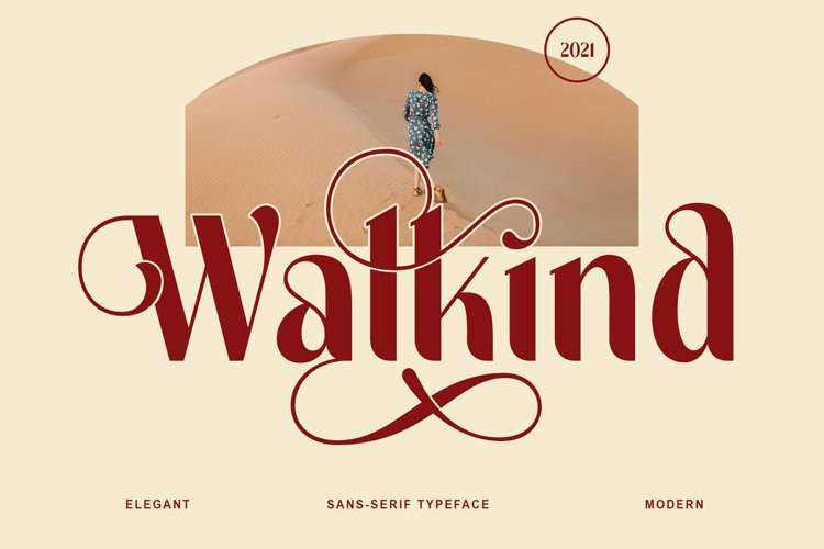 Walkind Sans Serif Font