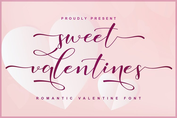 Sweet Valentines Calligraphy Font