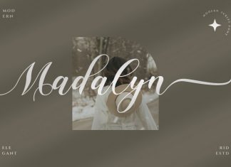 Madalyn Calligraphy Font