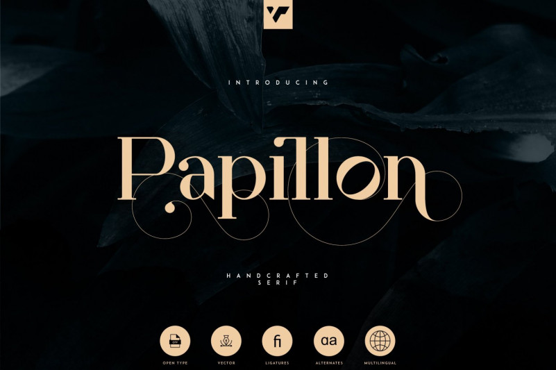 Papillon Serif Font