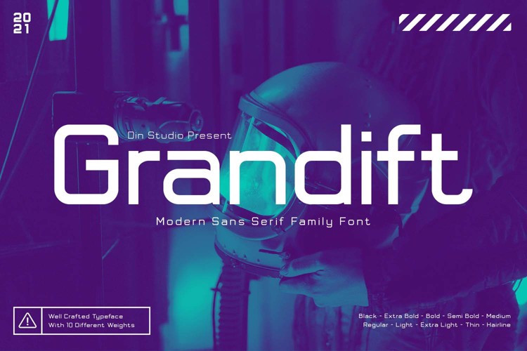 Grandift Sans Serif Font